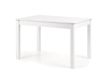 Széthúzható étkezőasztal  118-158 cm Mauric (fehér) (4 és 6 fő részére)