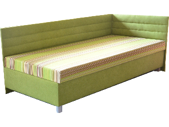 Egyszemélyes ágy (dívány) 100 cm Emil 2 (7 zónás lux matraccal) (J)