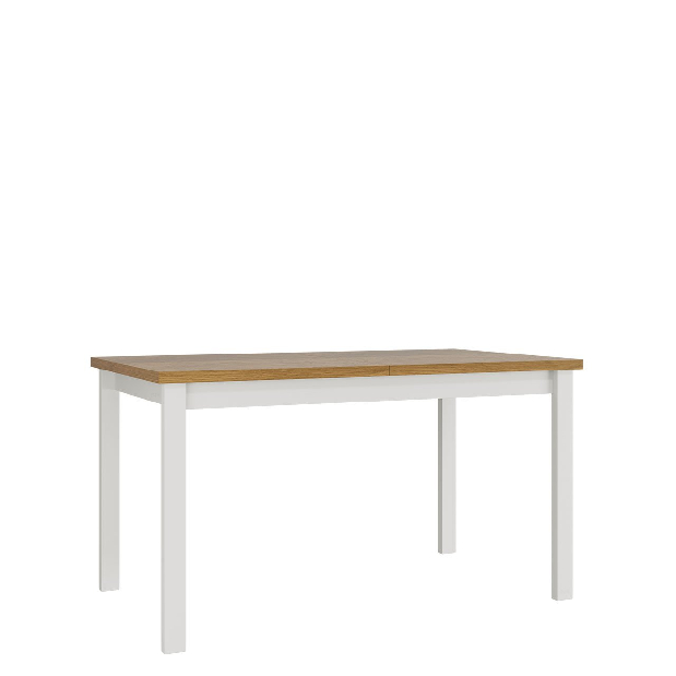 Széthúzható asztal Luca 80 x 140+180 II (gandson tölgy L) (fehér)