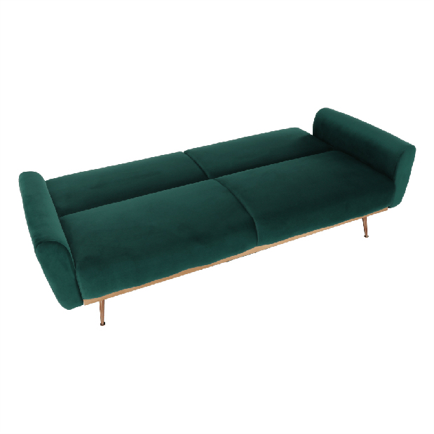 Szétnyitható kanapé Fastinna (smaragdzöld) *kiárusítás