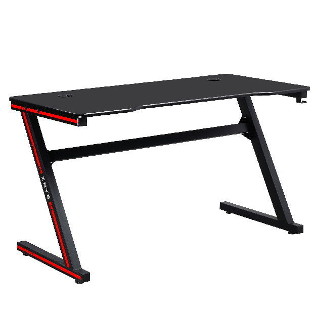 PC asztal Marcelene (fekete)