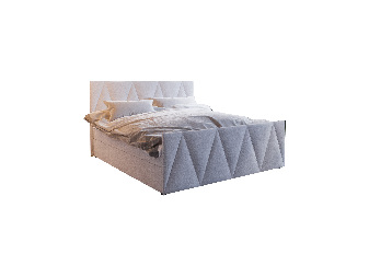 Franciaágy  Boxspring 180 cm Milagros Comfort 3 (bézs) (matraccal és tárolóhellyel)