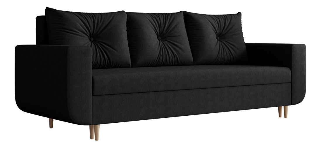 Háromszemélyes kanapé Drift (fekete)