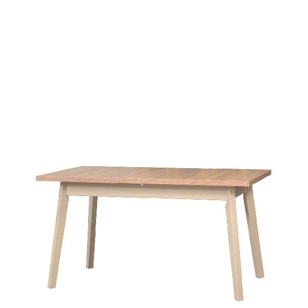 Asztal Harry 80 x 140+180 V (gandson tölgy L) (fehér)