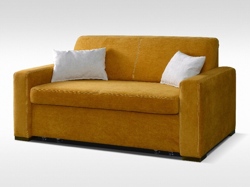 Kétszemélyes kanapé Pallie (sárga)