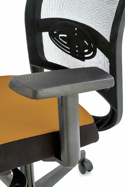 Irodai szék Galatta (fekete + mustár)