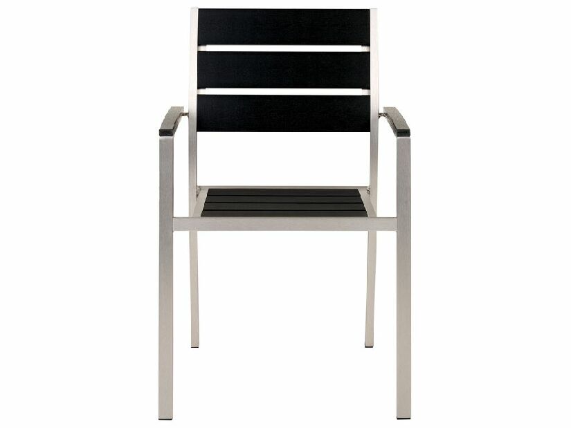 Kerti szék készlet (6 db.) Valero (fekete) 