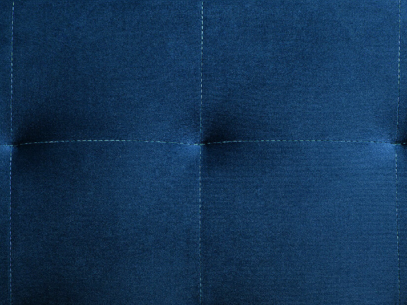 U alakú sarokkanapé Aberlady 2 (matróz kék) (taburettel) (J)