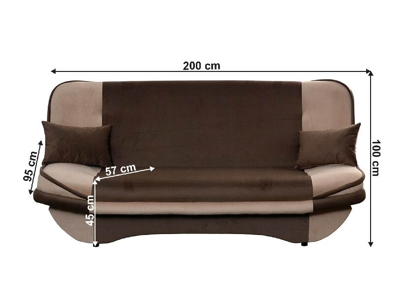 Széthúzható kanapé Gapo (soro 23 + soro 28) 