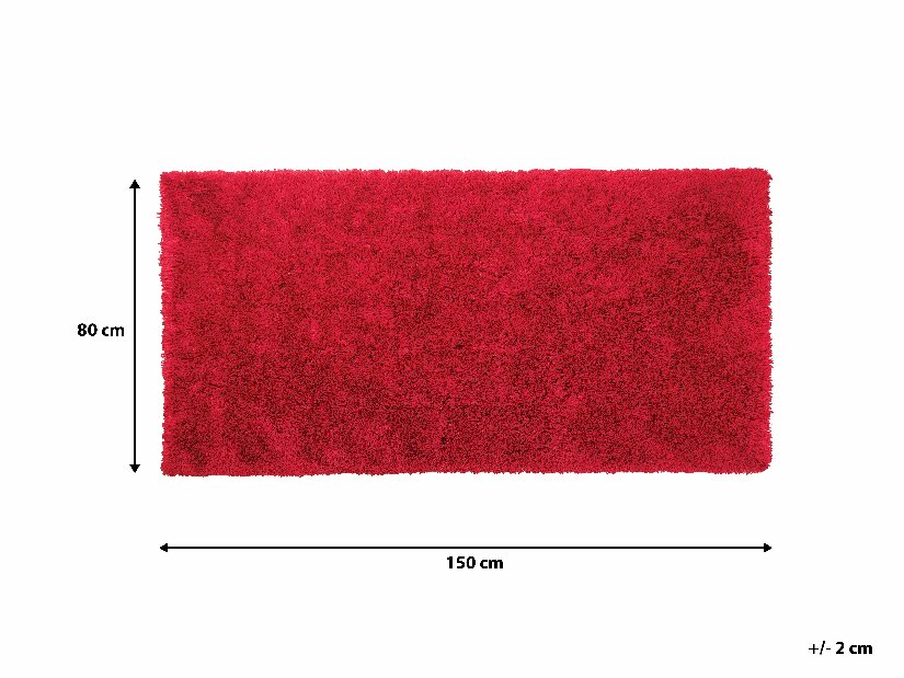 Szőnyeg 150 cm Caiguna (piros)