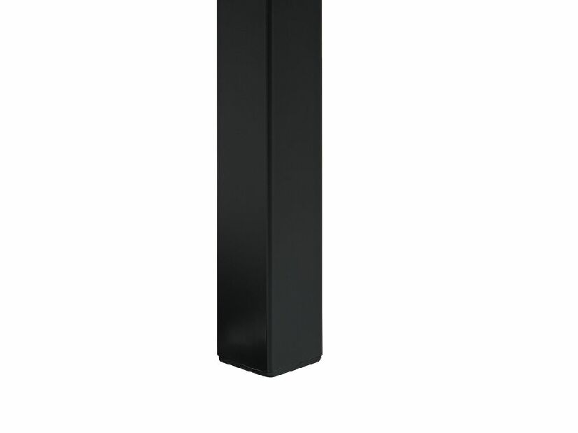 Franciaágy 180 cm CONNET (ágyráccsal) (fekete)