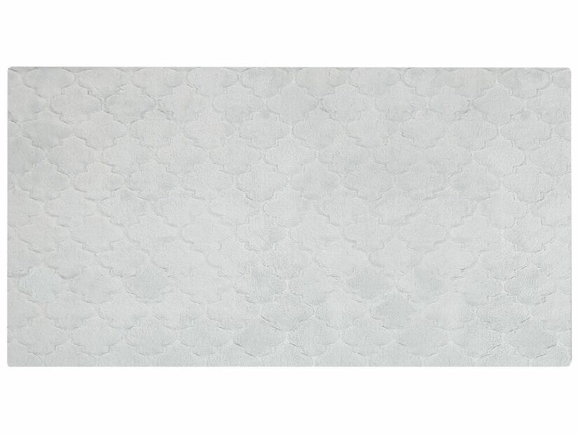 Műszőrme szőnyeg 80 x 150 cm Gharry (világosszürke)