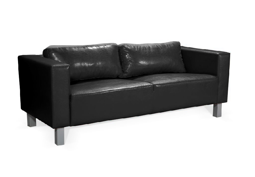 Háromszemélyes kanapé Valery III (fekete) *kiárusítás