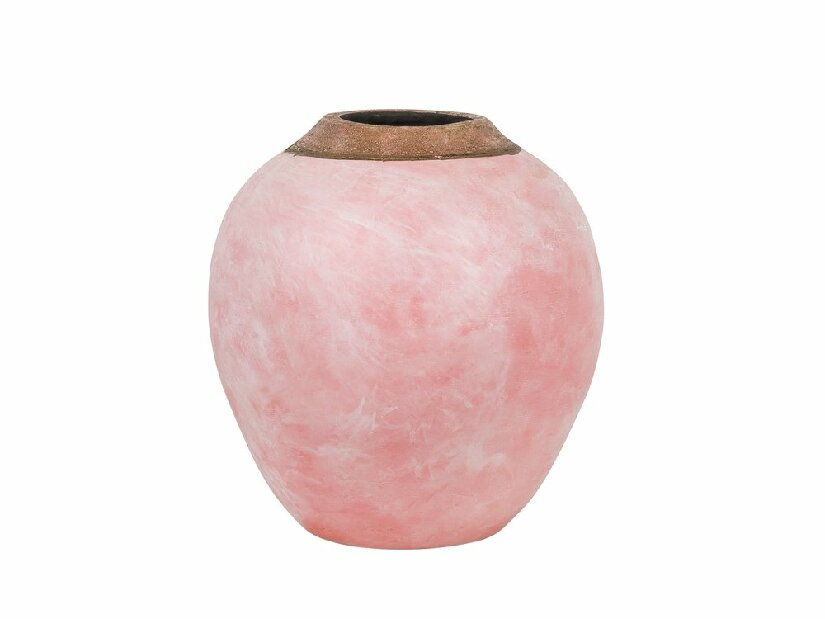 Váza LAURECIA 31 cm (kerámia) (rózsaszín)