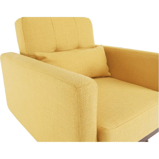 Szétnyitható fotel Arkadia (mustár)