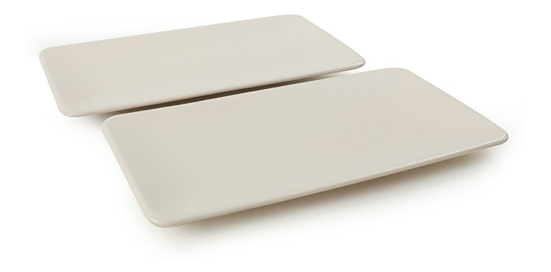 Tálaló tányér készlet (2 db.) Swenson (fehér)