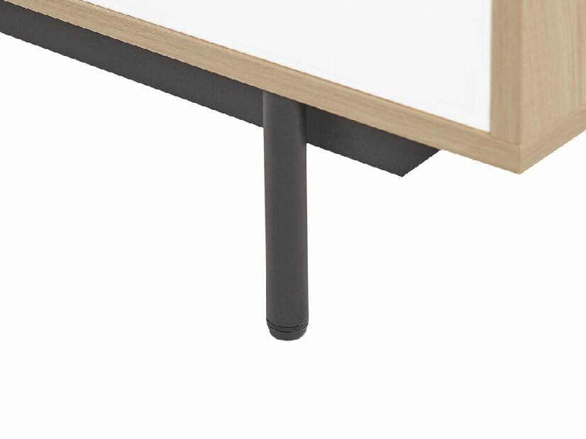 TV asztal/Szekrény IMPERA (tölgy + fehér)