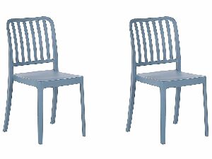 Kerti szék készlet (2 db.) Sinnamon (kék) 