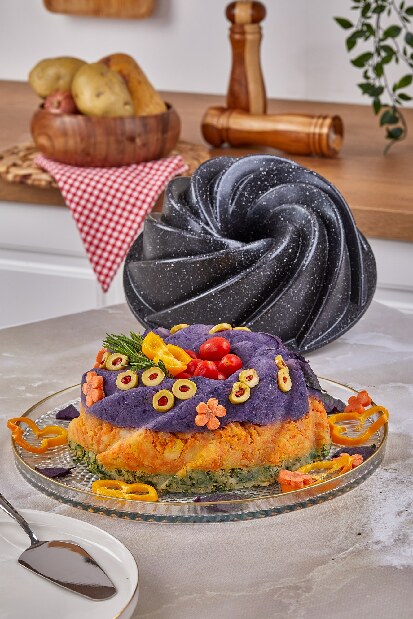 Kuglóf sütőforma Tarte (fekete)