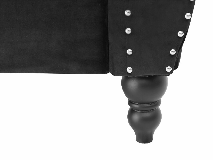 Háromszemélyes kanapé Stege (fekete) *bazár