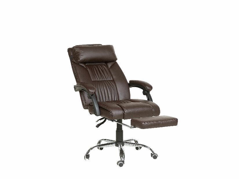 Irodai szék Luxy (sötétbarna)