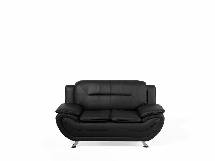 Kétszemélyes kanapé Leyton (fekete)