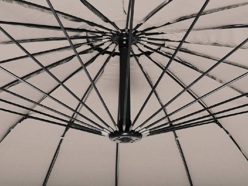 Kerti napernyő 268 cm CALISA II (poliészter) (homokbézs)