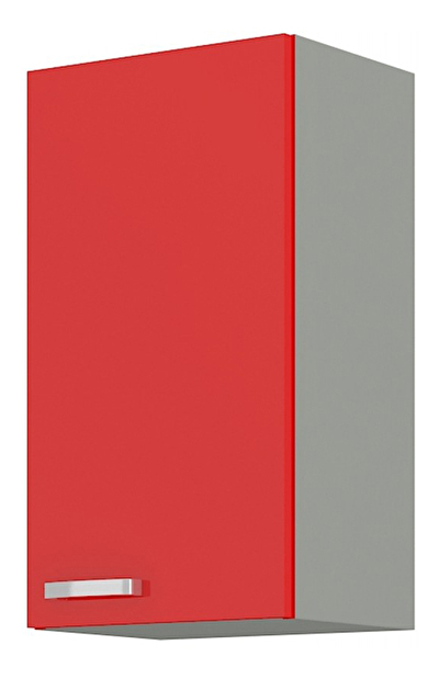 Felső konyhaszekrény Roslyn 40 G 72 1F (piros + szürke)