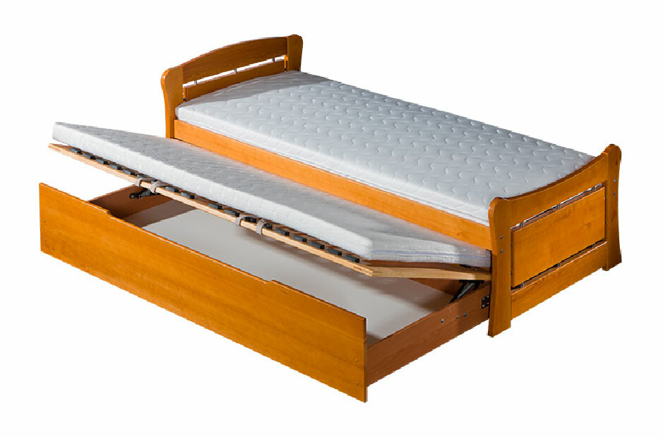 Széthúzható ágy 90 cm Pauli 2 (ágyrácsokkal és tárhellyel) *kiárusítás