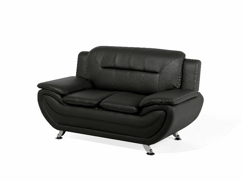 Kétszemélyes kanapé Leyton (fekete)