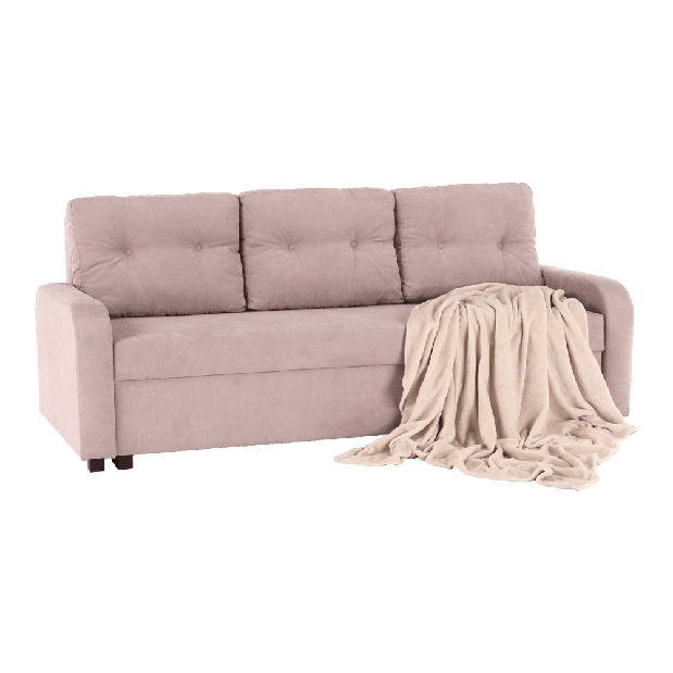 Szétnyitható kanapé Porta (fáradt rózsaszín)