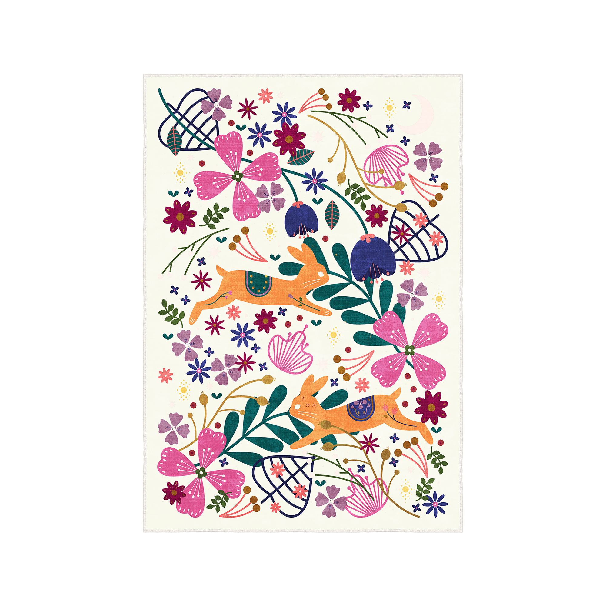 Szőnyeg 140 x 220 cm Woola 93 (többszínű)