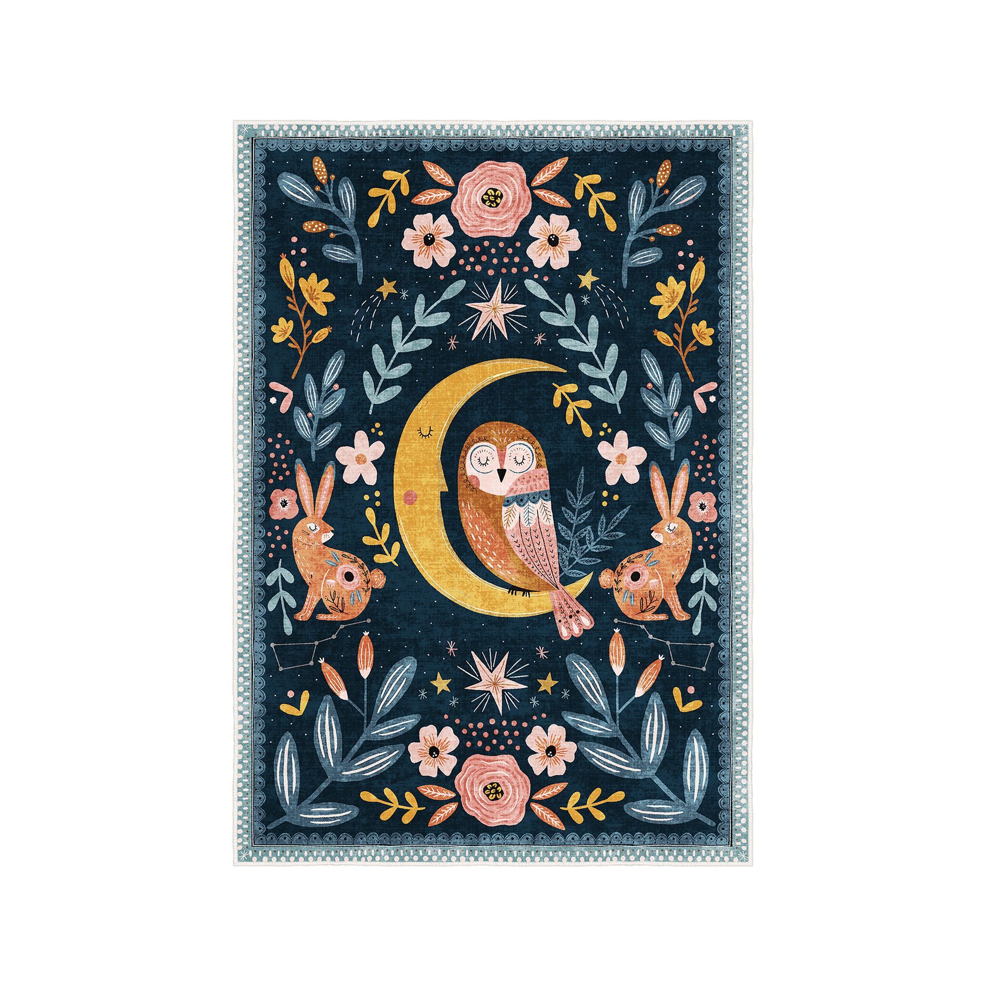 Szőnyeg 120 x 180 cm Woola 94 (többszínű)