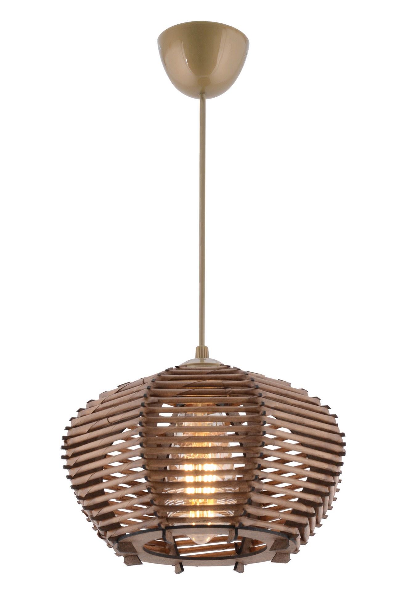 Mennyezeti lámpa Bamborenso 3 (természetes)