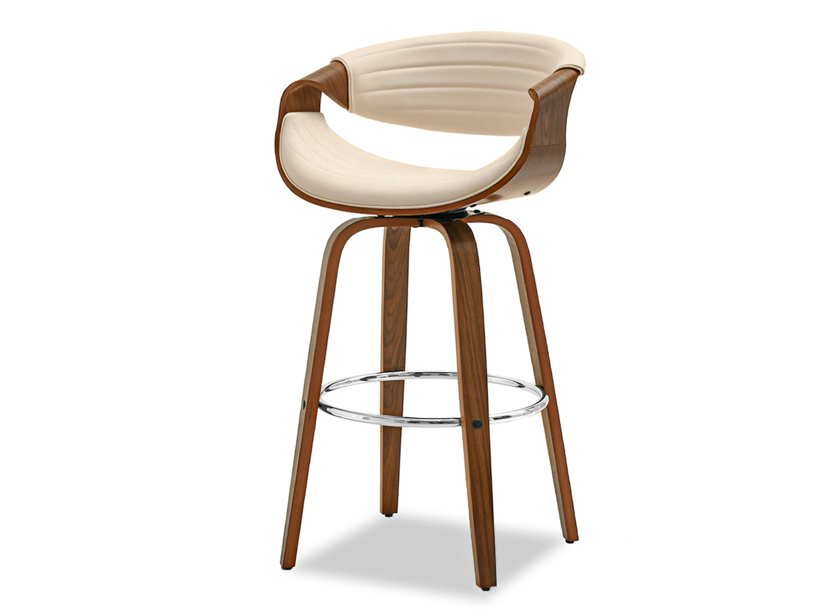 Szék Bjorn H (krém + dió)