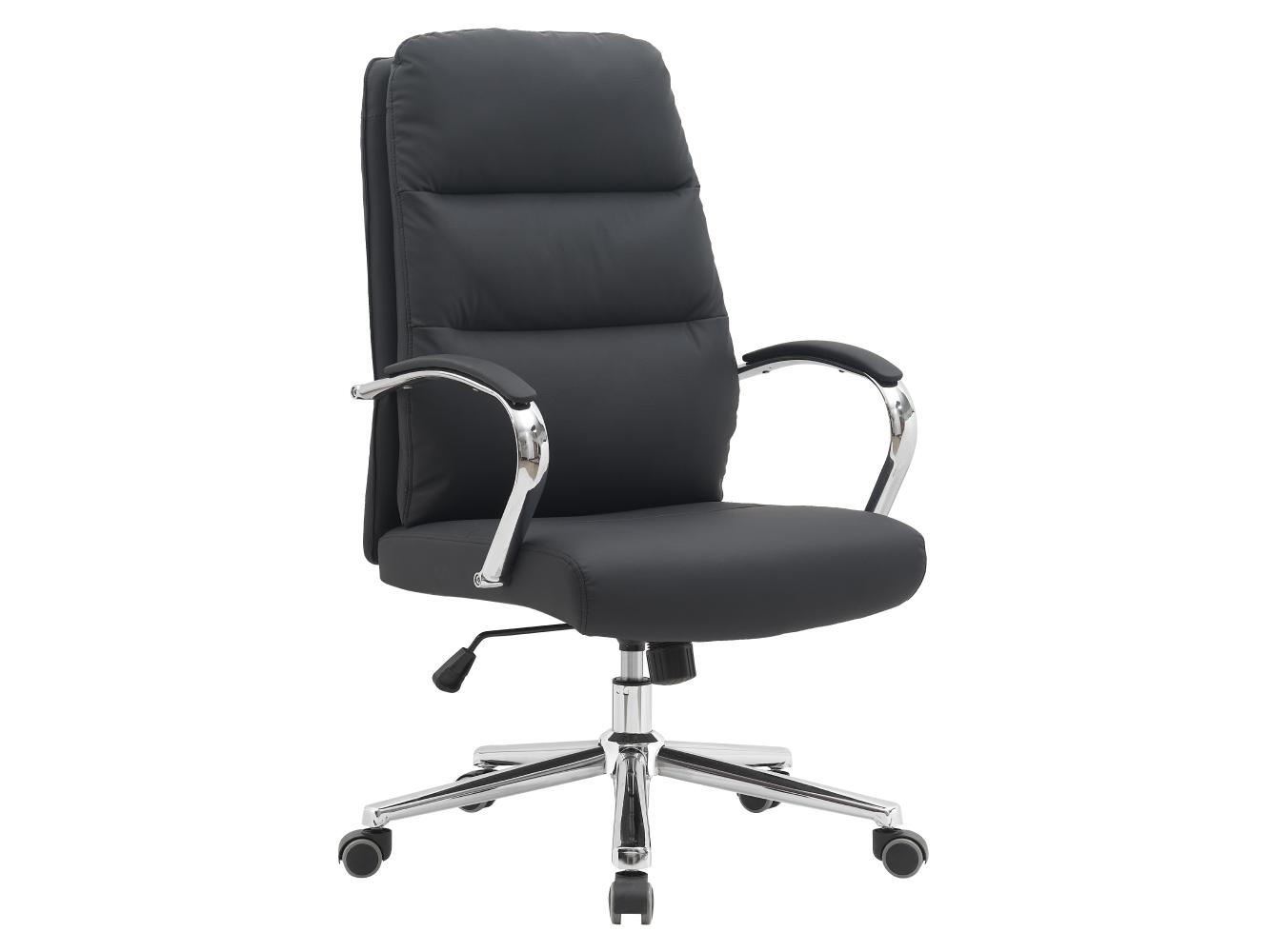 Irodai fotel Adonyx (fekete + króm)