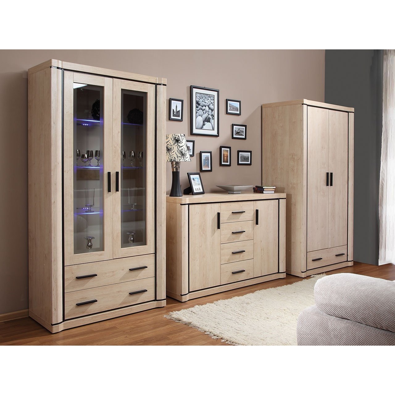 Nappali bútor Xena IV (sonoma)